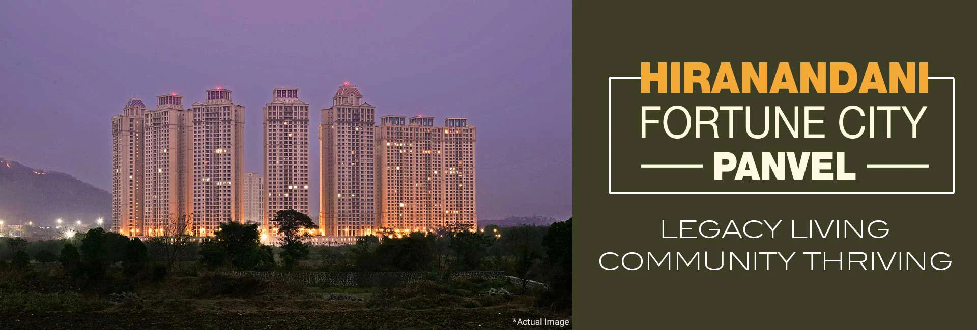 Hiranandani Fortune City Banner